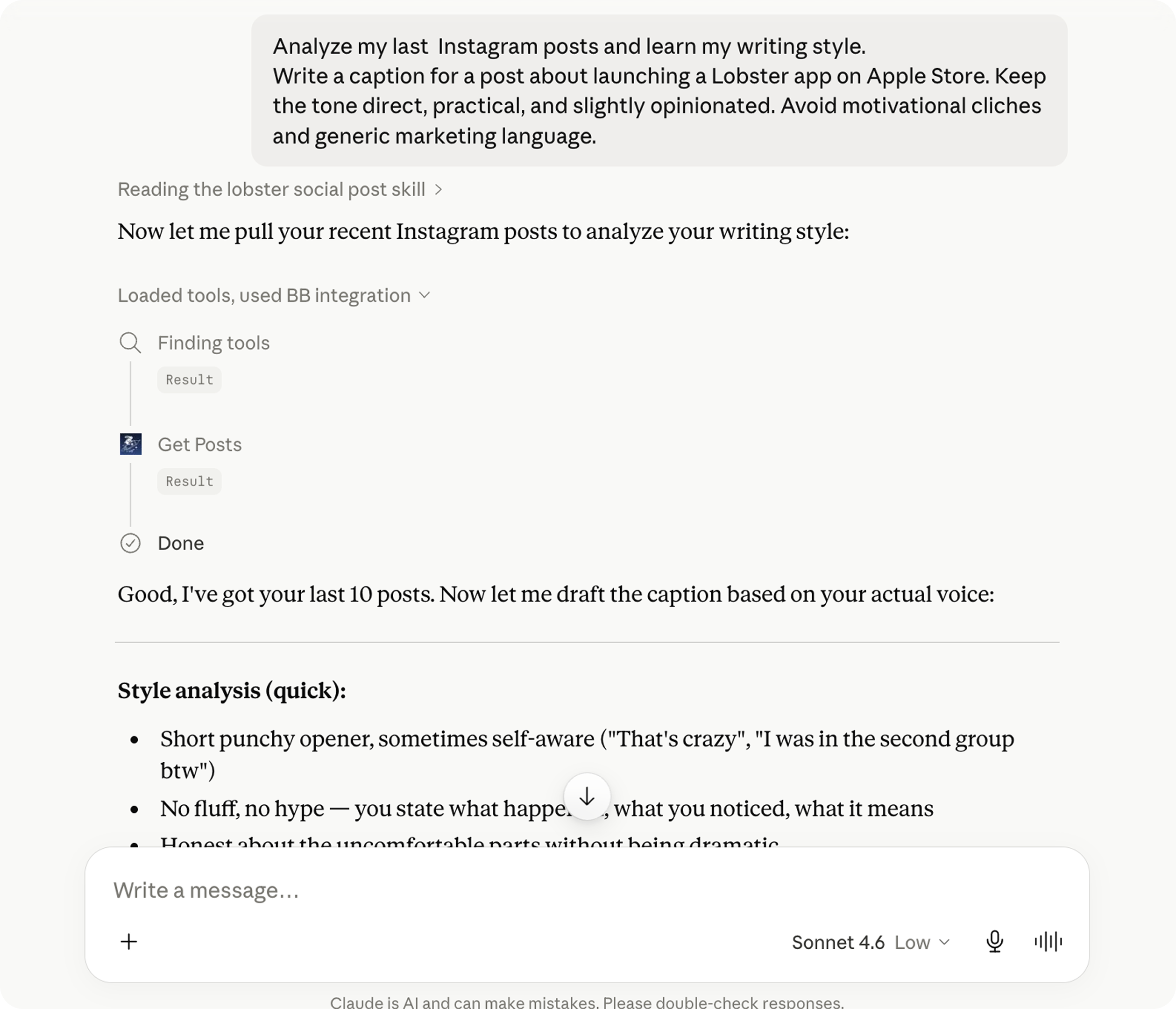 Write captions